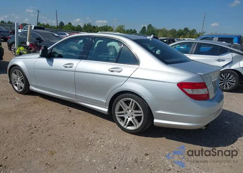 2009 Mercedes-Benz C 350 Sport from USA, damaged, VIN WDDGF56X49F223785